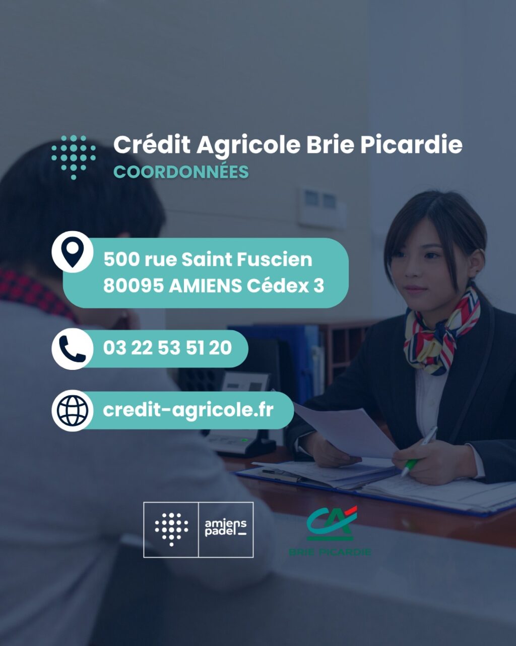 Instagram post from amienspadel. This post is in position 4.