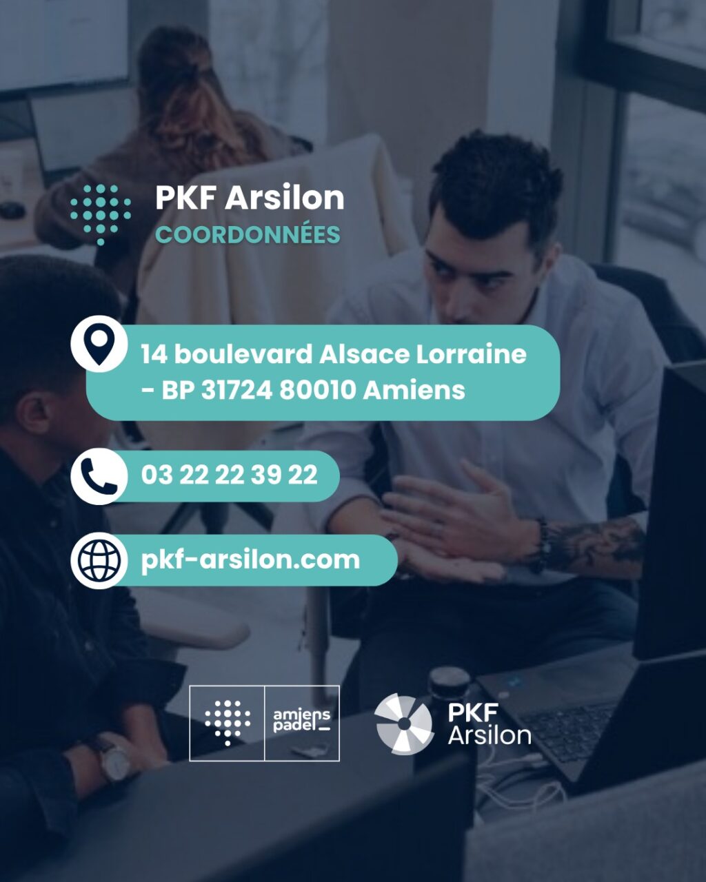 Instagram post from amienspadel. This post is in position 4.