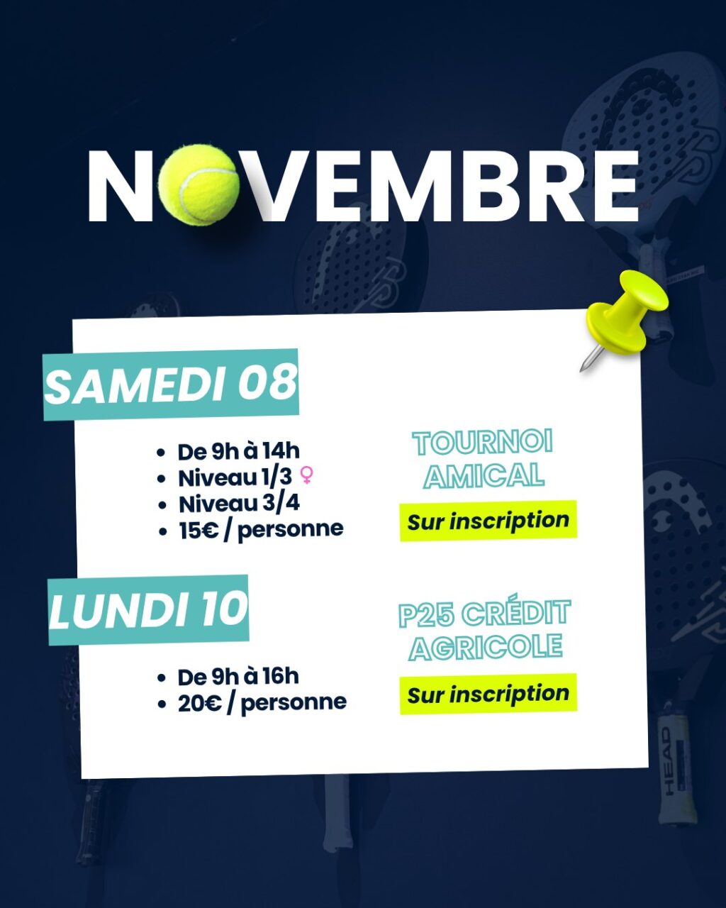 Instagram post from amienspadel. This post is in position 1.