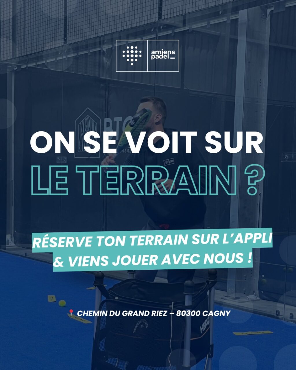 Instagram post from amienspadel. This post is in position 7.